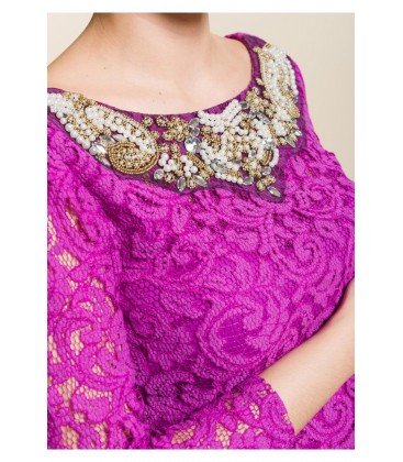 VESTIDO ENCAJE KAHYRA