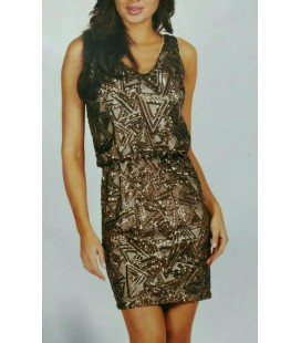 VESTIDO LENTEJUELAS