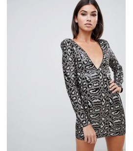 VESTIDO LENTEJUELAS