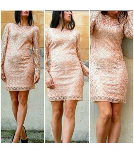 VESTIDO LENTEJUELAS