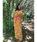VESTIDO LARGO ESTAMPADO