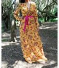 VESTIDO LARGO ESTAMPADO