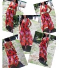 VESTIDO ESTAMPADO LARGO