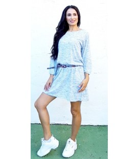 VESTIDO CASUAL ALGODÓN