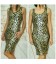 VESTIDO ANIMAL PRINT DORADO