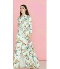 VESTIDO ESTAMPADO LARGO