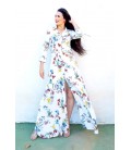 VESTIDO ESTAMPADO LARGO