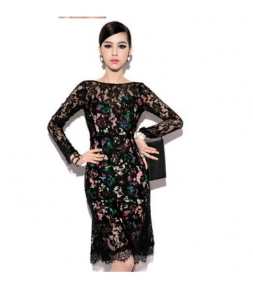 VESTIDO ENCAJE