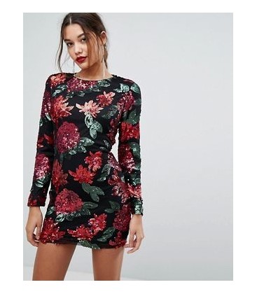 VESTIDO LENTEJUELAS