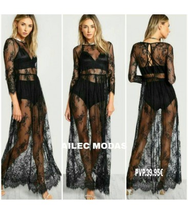 VESTIDO ENCAJE