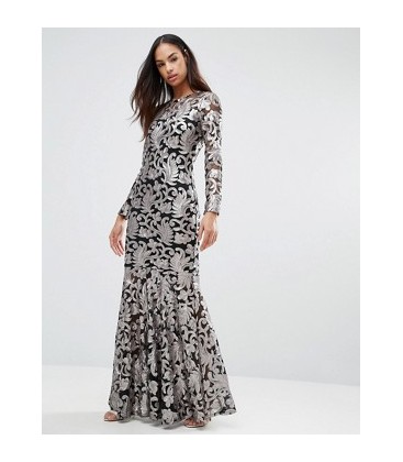 VESTIDO EVENTO LENTEJUELAS